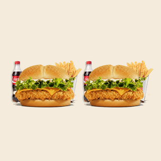 Menu Duo Chicken Filet - Burger King Meknès