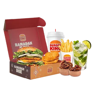 Menu Ftour Ramadan Box - Chicken - Burger King Meknès