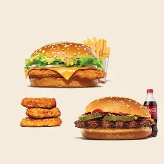 Menu 5 B 50 DH - Burger King Meknès