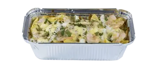 Menu Penne Poulet Alfredo  Gratin de penne, mozzarella, parmesan, champignons, blanc de poulet et sauce alfredo - Pizza Hut Meknès